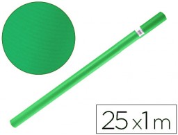 Papel kraft verjurado Liderpapel verde malaquita rollo 25x1 m.